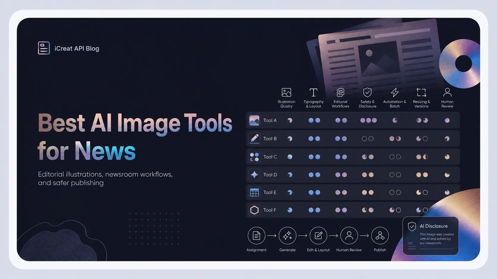 7 Best AI Image Generation Tools for News in 2026