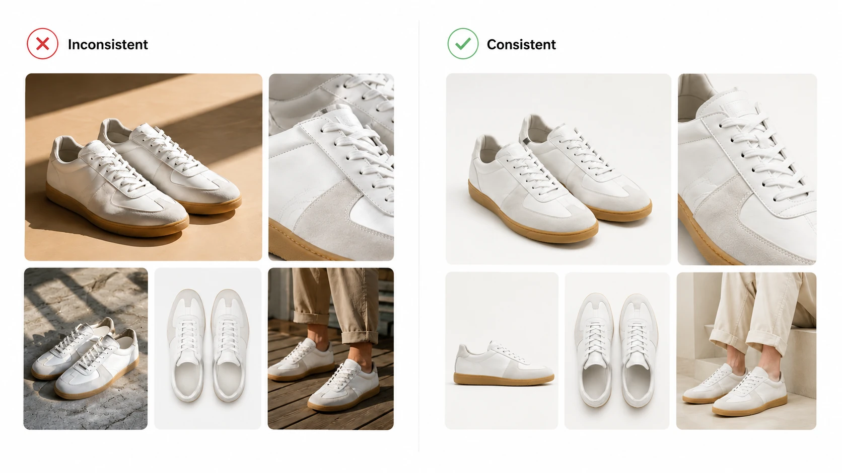 How to Keep AI Product Photos Consistent Across Ecommerce Listings