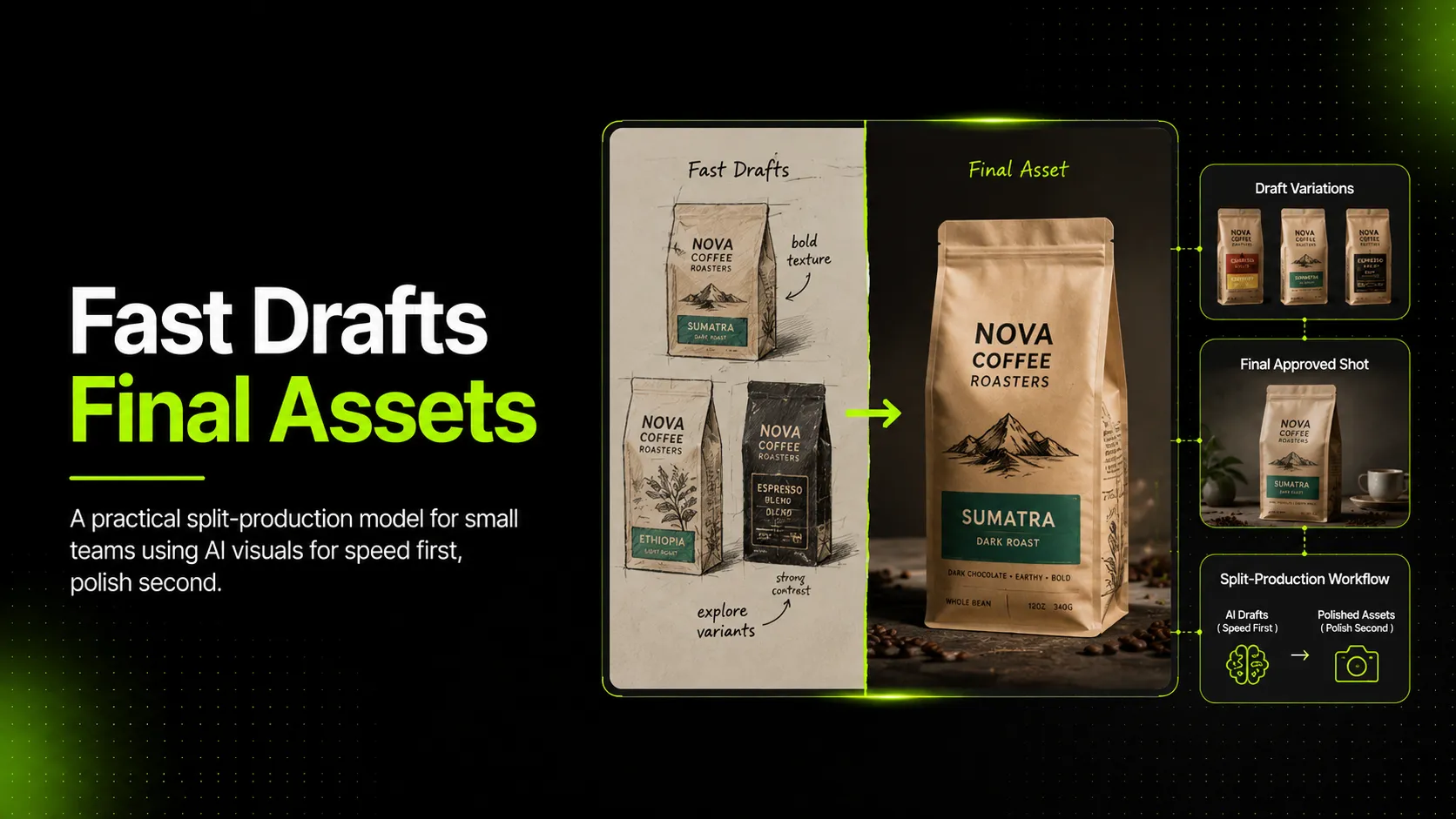 How Small Teams Can Split AI Visual Production Between Fast Drafts and Final Assets