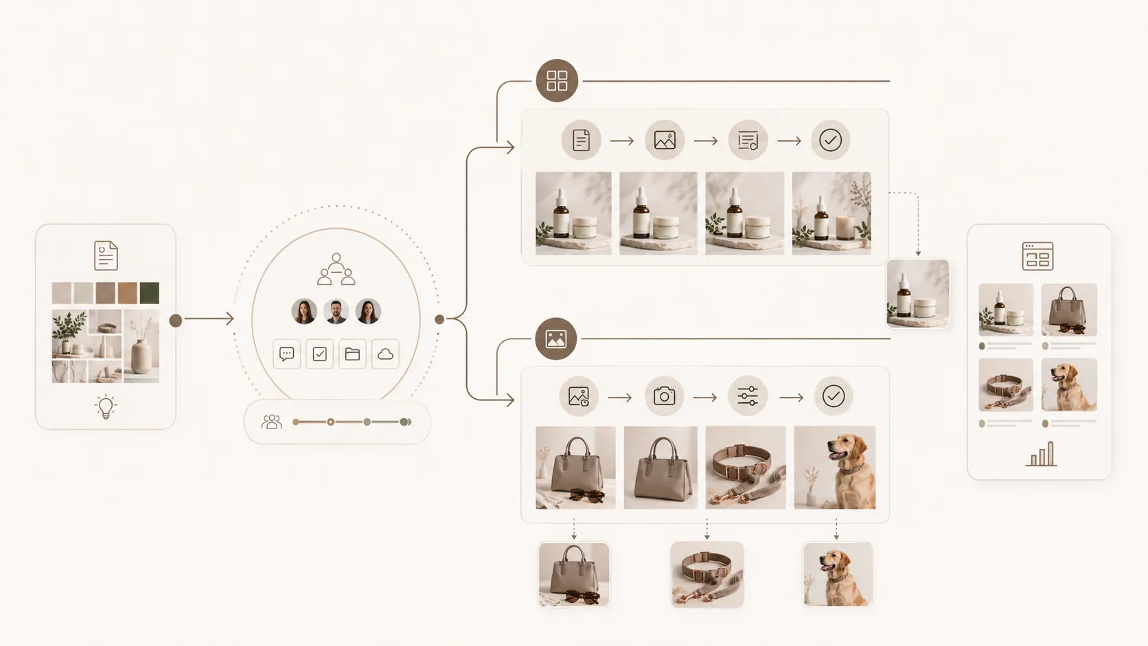 agency client asset mix overview