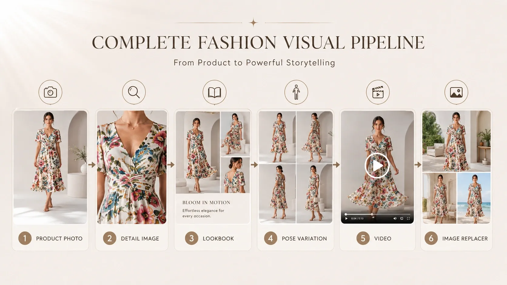 complete fashion visual pipeline