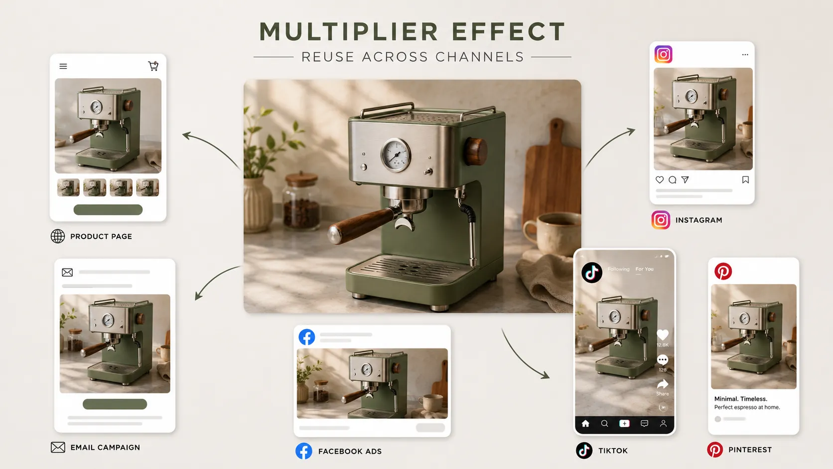 Multiplier effect reuse across channels