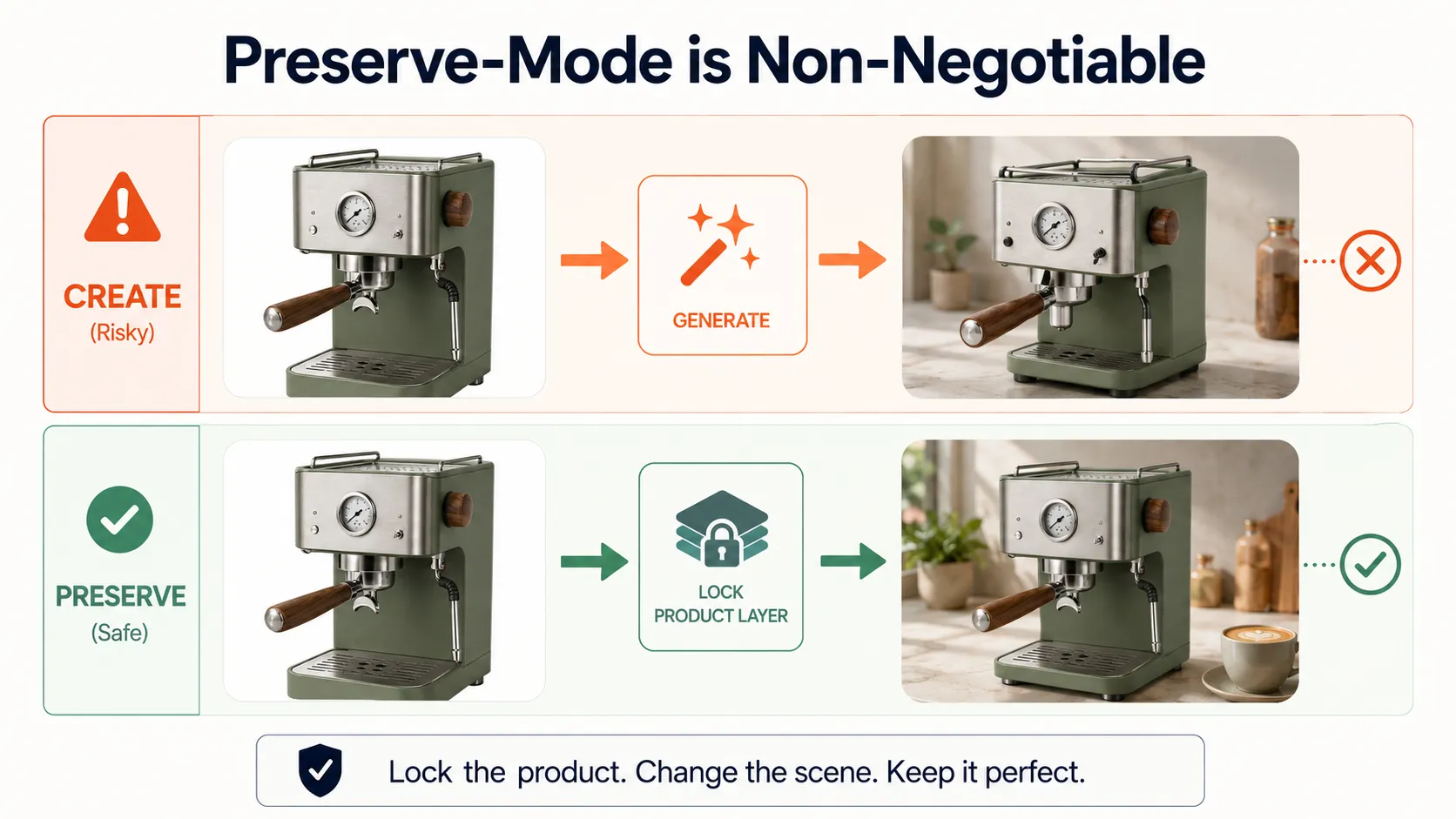 Preserve mode is non negotiable