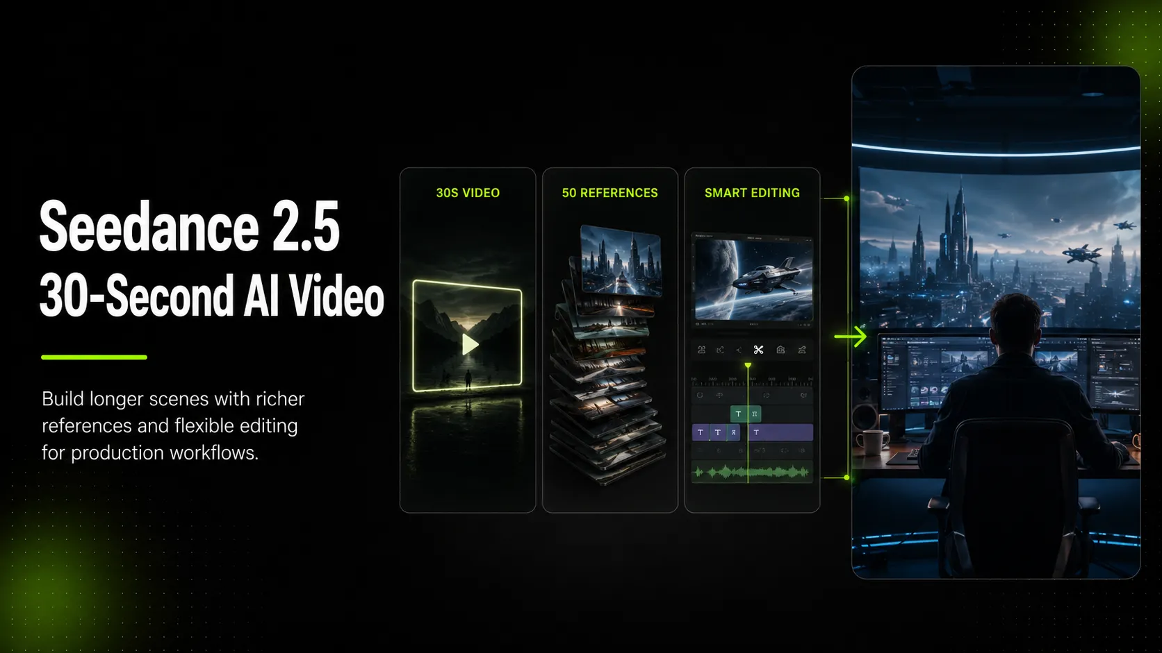 Seedance 2.5 Is Here: 30-Second Native AI Video, 50 References, and Production-Ready Editing