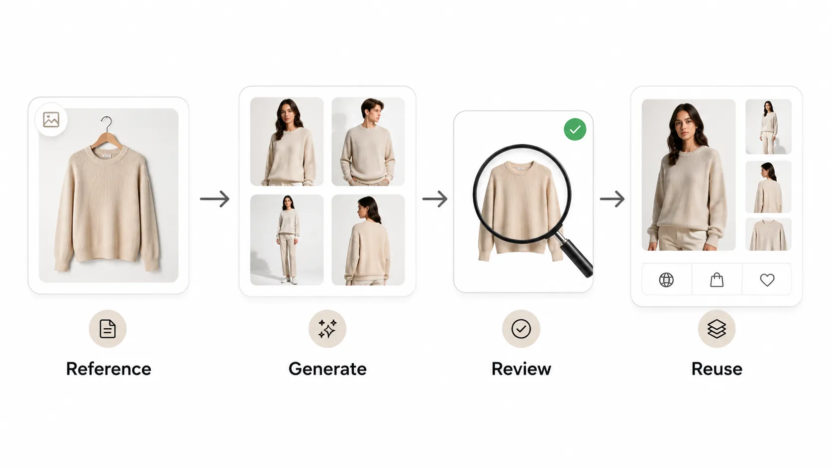 ai apparel photography workflow