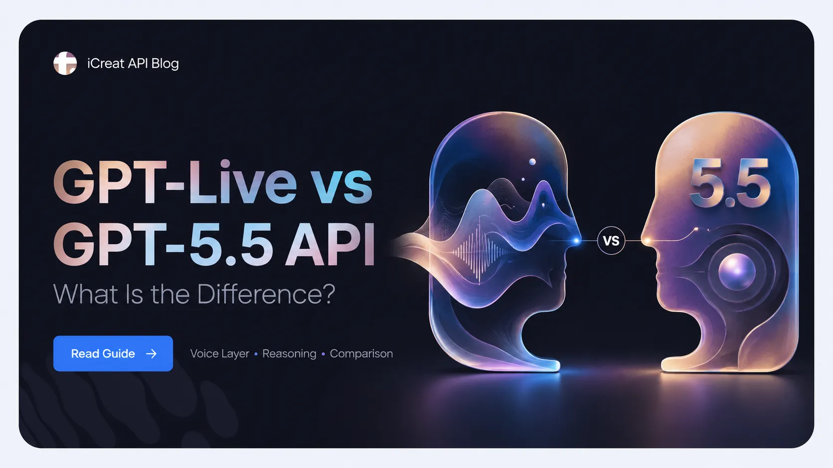 GPT-Live vs GPT-5.5 API: What Is the Difference?