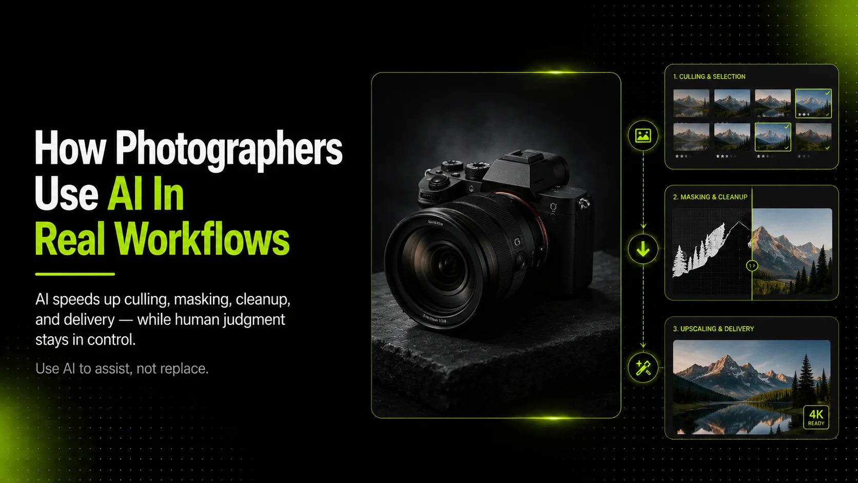 How Do Photographers Use AI? A Practical Workflow Guide