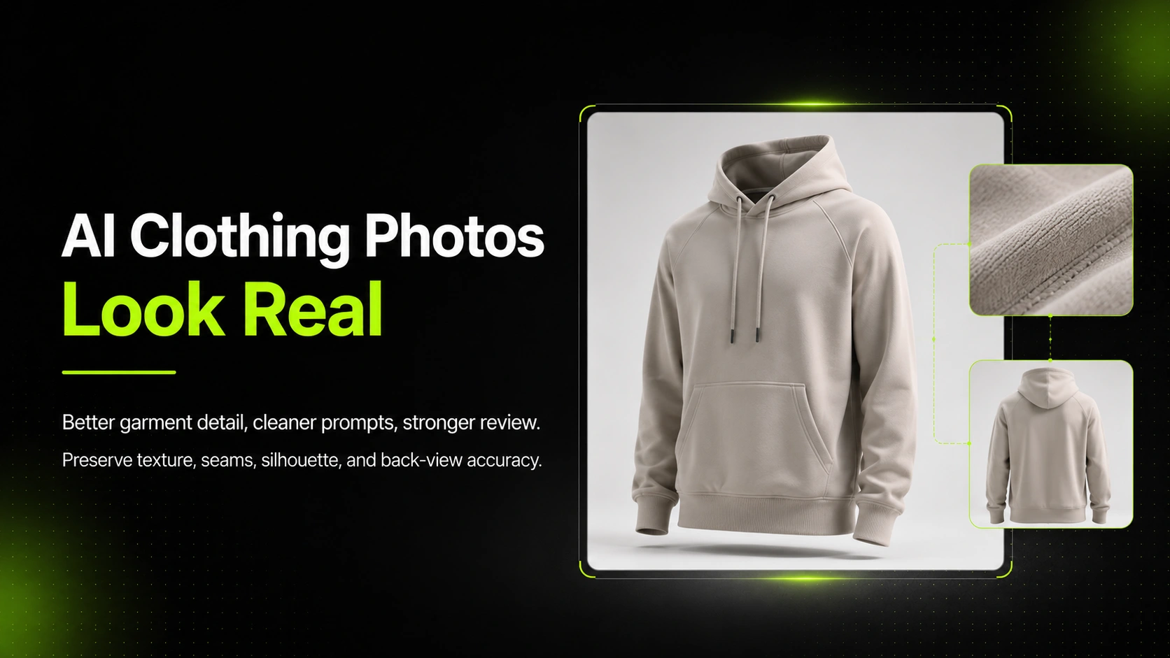 How To Create AI Clothing Product Photos That Don't Look Fake
