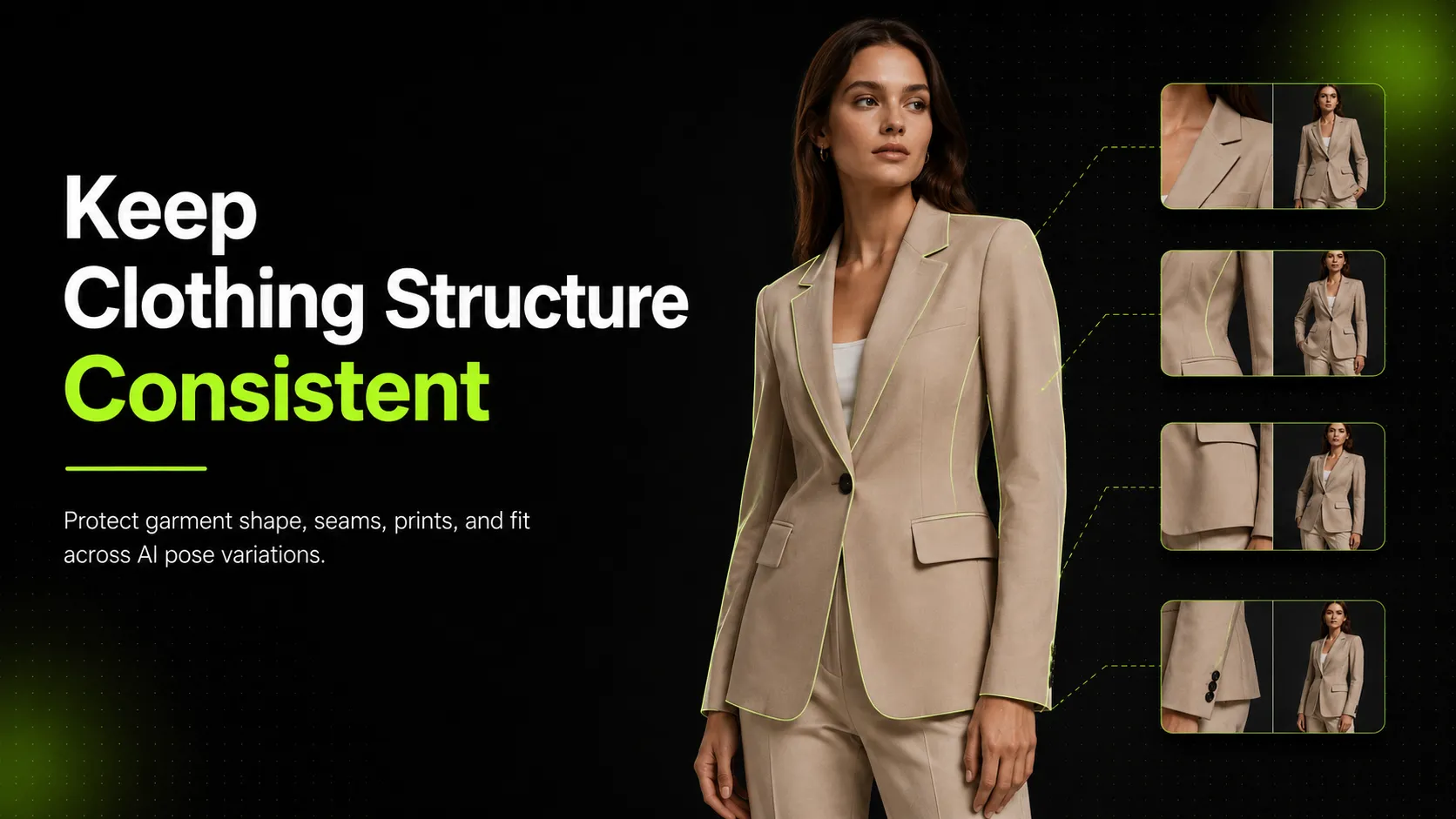 How to Keep Clothing Structure Consistent Across AI Pose Variations