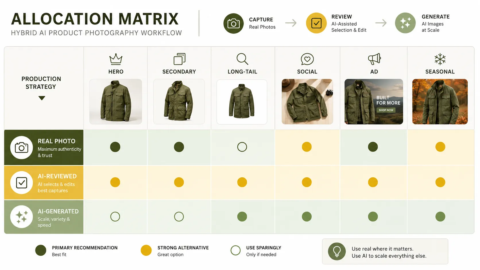 Allocation matrix