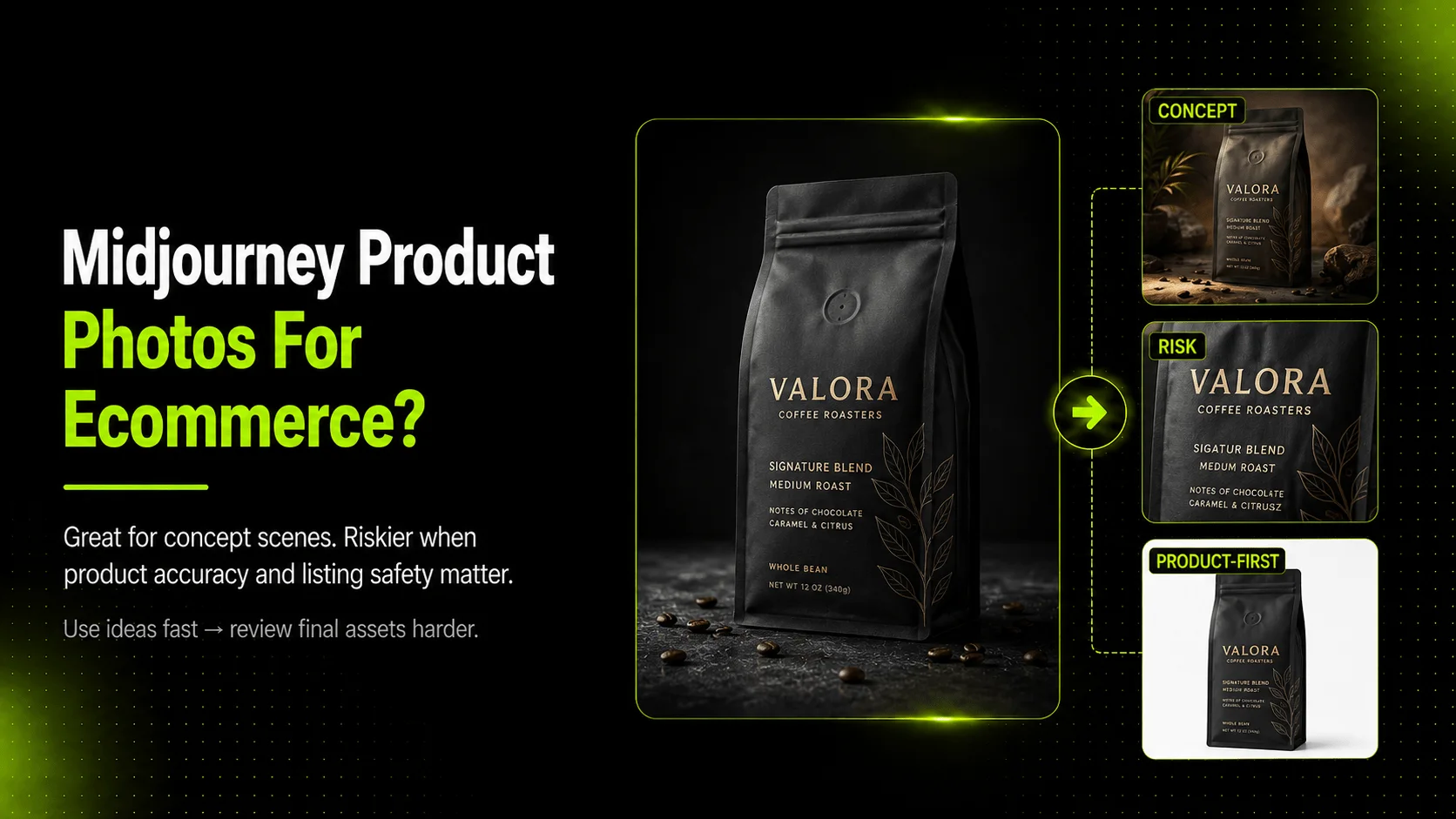 Can you use Midjourney product photography for ecommerce?