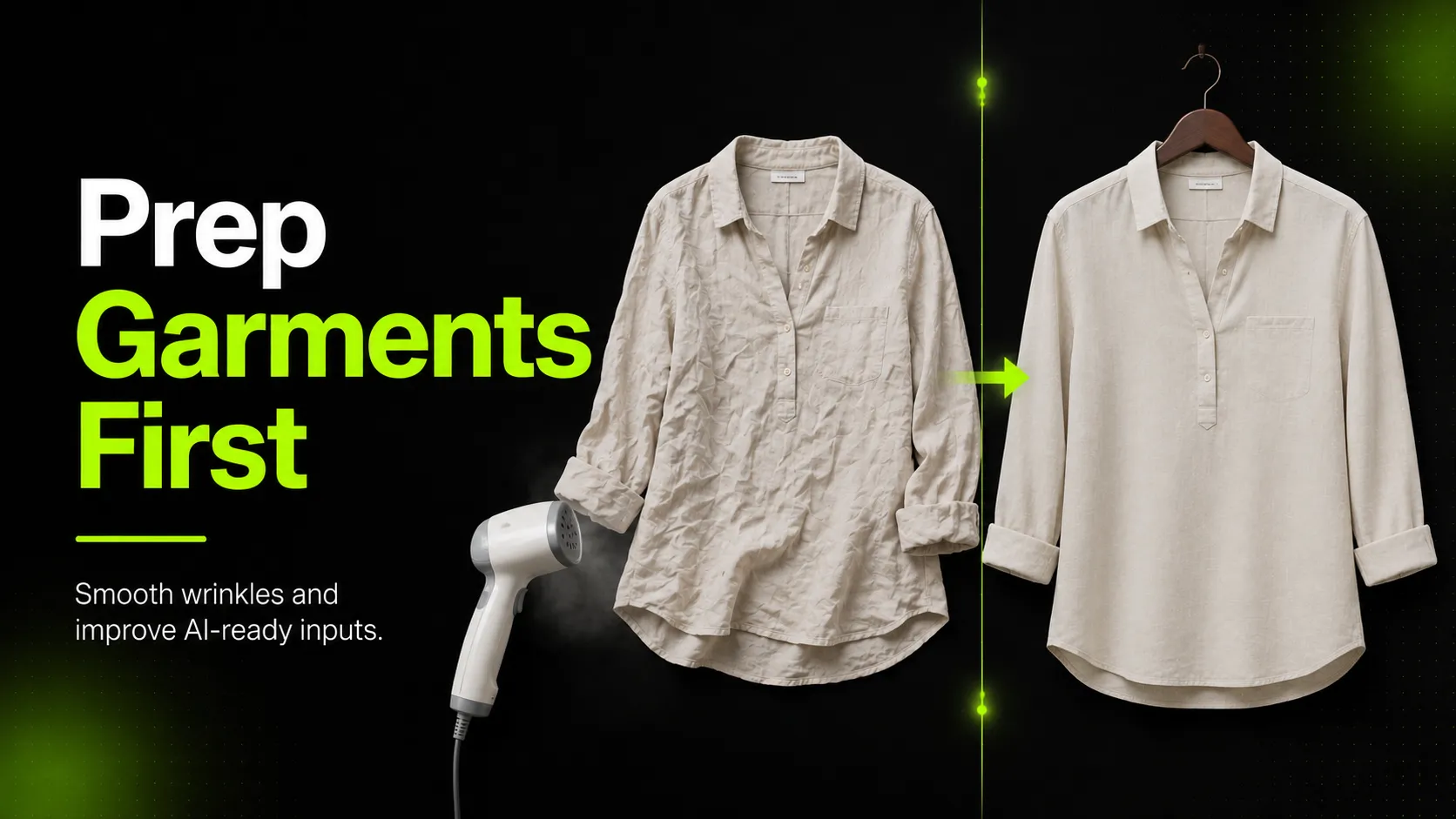 How to Prepare Wrinkled or Uneven Garment Photos Before AI Generation