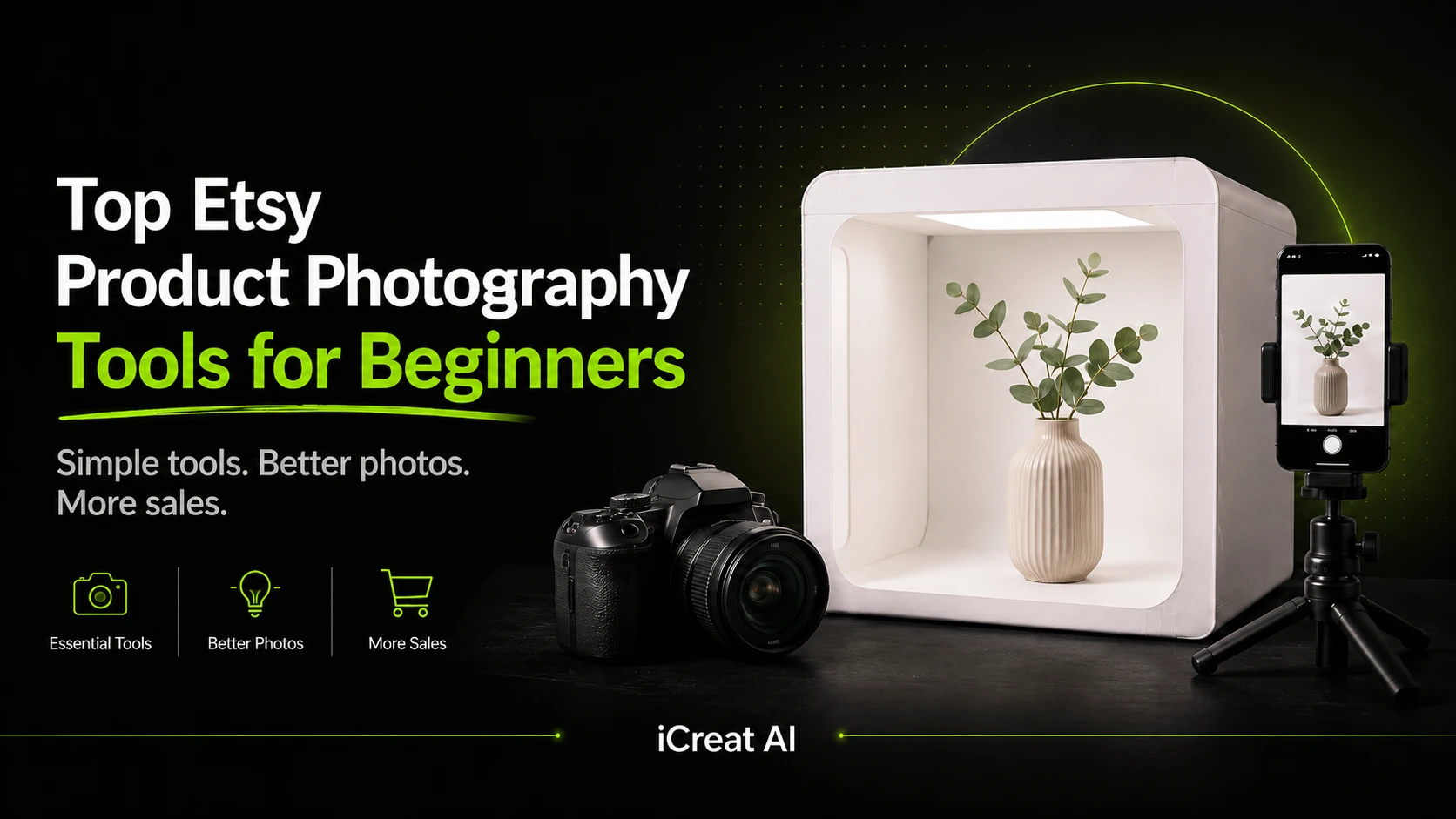 Top Etsy Product Photography Tools for Beginners